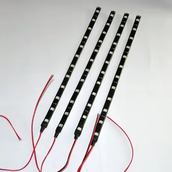 

2 PCS Cutequeen Trading 30cm 5050 12smd LED Car Flexible Waterproof Light Strip Free Shipping