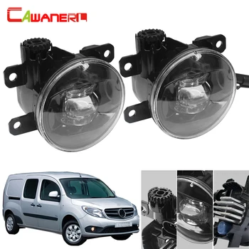 

Cawanerl For Mercedes-Ben Citan 415 2012-2018 Car Front LED Projector Fog Light Assembly Devil Eye DRL Daytime Running Light 12V
