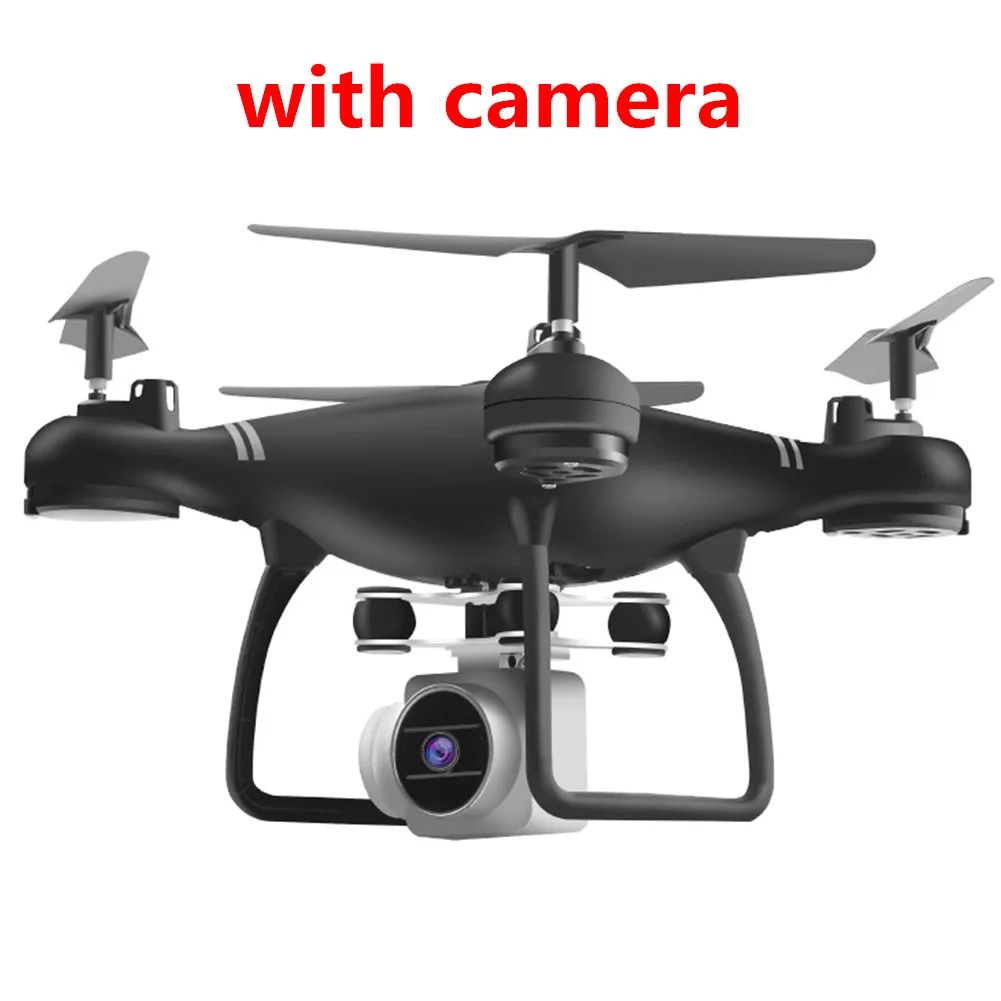 Дропшиппинг HJ14W wifi FPV HD складной RC Квадрокоптер камера набор для сборки дрона складной вертолет самолет Дрон дополнительная батарея - Цвет: Black With Camera