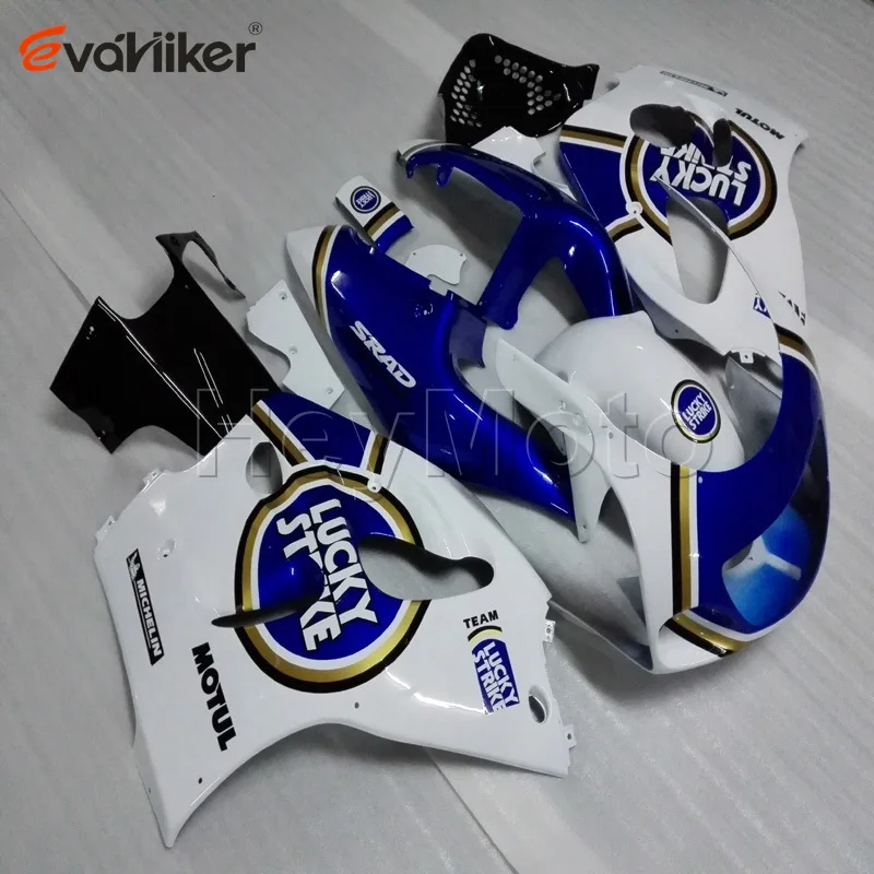 Пользовательские мотоцикла панель для GSX-R600750 1996 1997 1998 1999 2000 моторные Обтекатели заказа+ винты из АБС-пластика, синие, желтые, H2 - Цвет: H