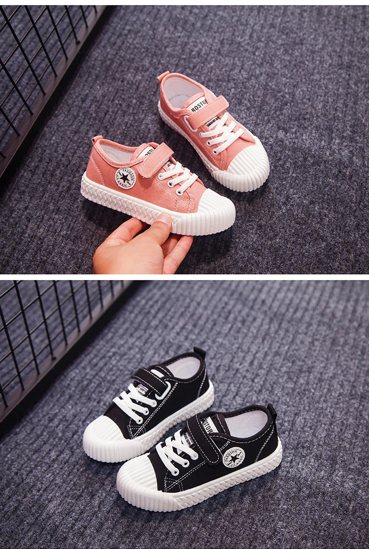 JGSHOWKITO Fashion Brand New Unisex Kids Shoes For Boys Girls Children Casual Sneakers Candy Color Sneakers Classic Running Flat