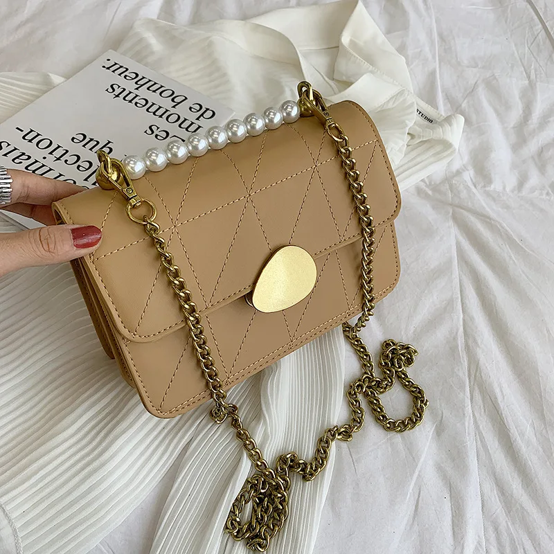 

Summer New Arrival Rhombus Chain Bag Women's 2019 New Style Korean-style Versatile Shoulder Fashion Casual Square Sling Bag