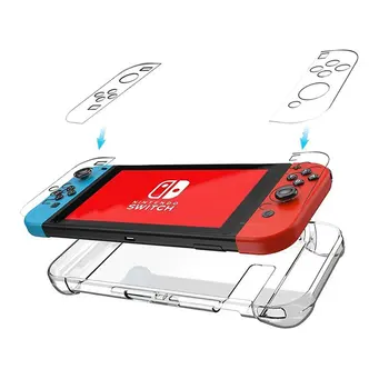 

Crystal Transparent Case Protecive Cover for Nintend Switch Controller Protective Cover Handle for Nintend Switch Controller