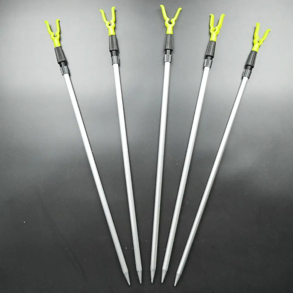 Fishing Bankstick Adjustable Extending Rod Rest Telescopic Stand Holders Bracket Accessories for Fishing