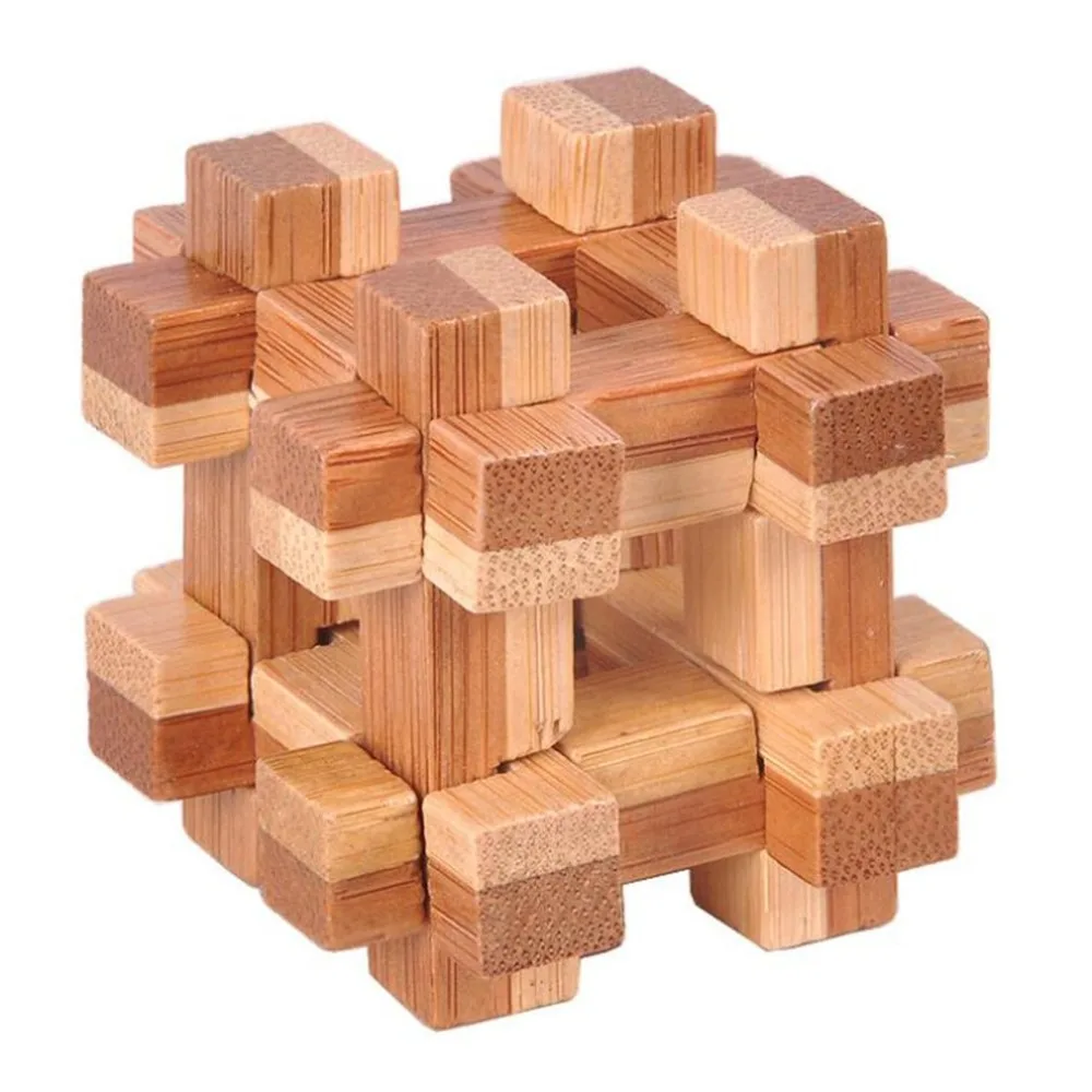 3D Пазлы деревянные классические кубики гений головоломки и головоломки Замок обучающая игрушка подарок для детей и взрослых
