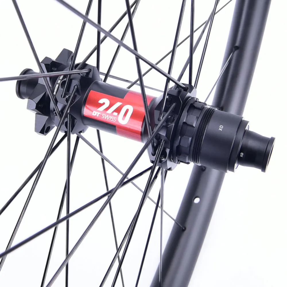Ruote Mtb 29Er Super Light Dt Swiss 240 Mtb Hub Ready Xc Set Ruote Hookless Mountain Bike Ruota In Carbonio Tubeless