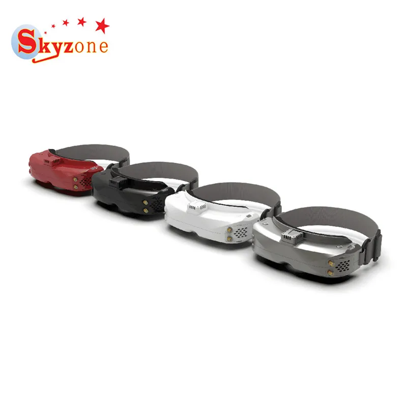 SKYZONE SKY04X OLED 5.8GHz 48CH Steadyview Receiver 1280X960 Drone toys w/ Head Tracker Fan FPV Goggles For RC Drone Parts