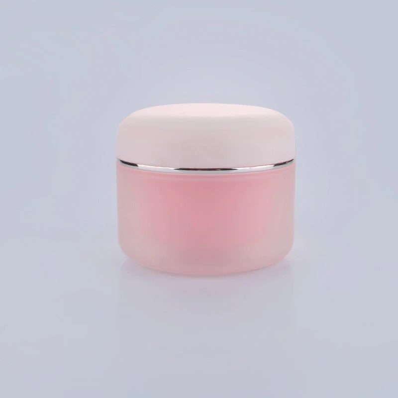 Double wall Pink Jar 06