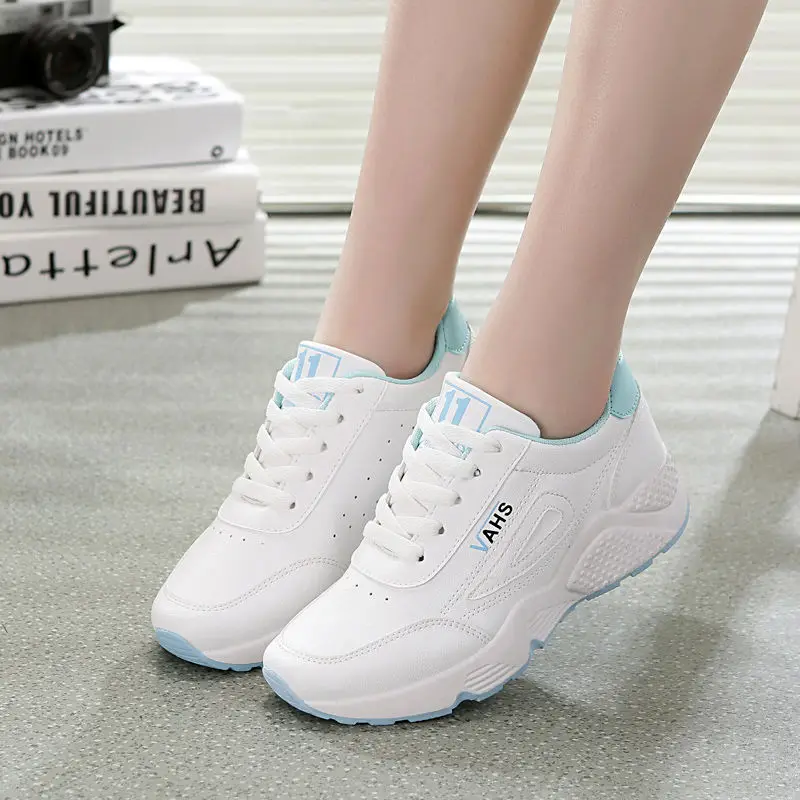 Sports Shoes Women's White | White Tennis Shoes Womens | White Sports Shoes  Women - 2023 - Aliexpress