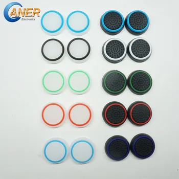 

10sets Rocker Enhanced Raised Silicone Rubber Analog Stick Thumb Grips Joystick Cover Caps For PS4 for PS 3 for XBO X One