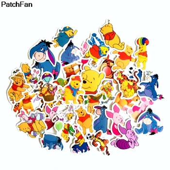 

12set/lot Patchfan 40pcs cartoon cute Kids Toy Sticker for DIY phone Luggage Laptop Motorcycle Phone Waterproof Sticker A2590