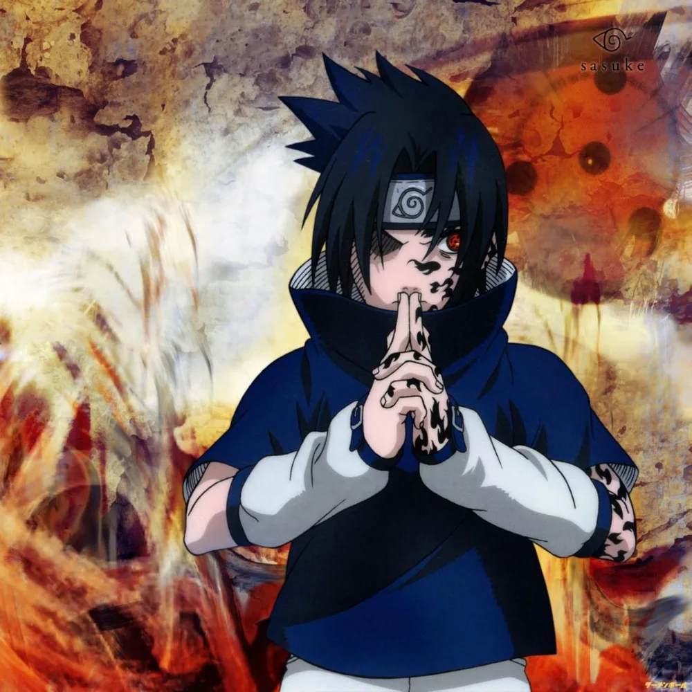 Аниме Наруто Учиха Косплей-костюм SASUKE парик ниндзя парящий черный пушистый кудрявый парик для волос причудливый шар вечерние реквизит для Хэллоуина