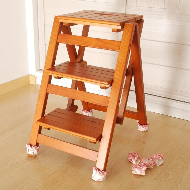 MODEL N Табурет Cocina Banco складной стул Escalera Plegable Ванная комната для пожилых людей дерево Escaleta Merdiven Escabeau стул лестница - Цвет: MODEL N