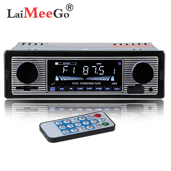 MP3 аудио стерео 4X50W плеер Handsfree Bluetooth Автомобильный Радио 12V In-dash 1 Din FM Aux вход