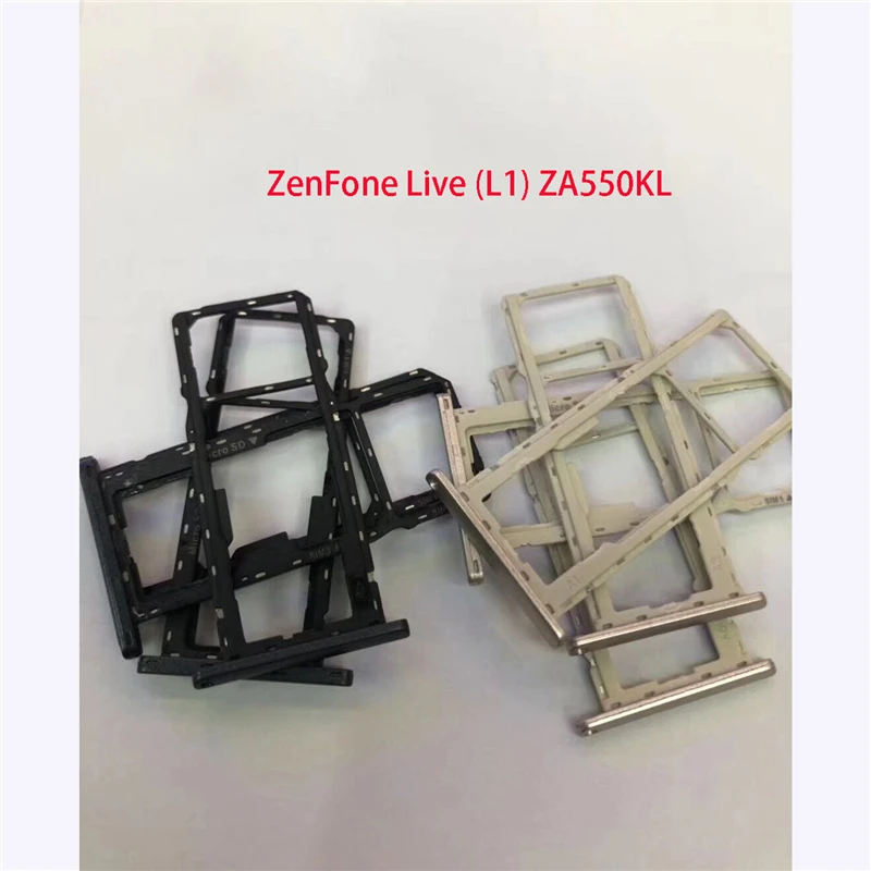 Для ASUS ZenFone Max Pro M2 ZB631KL M1 ZB601KL Live(L1)ZA550KL Max(M1)ZB555KL слот для Sim-карты держатель лотка