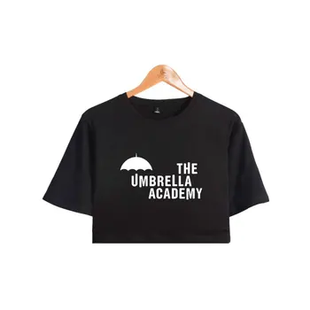

2020 New The Umbrella Academy TV series Umbrella 2D Print Women Tops Short Sleeve T-shirt Trendy Girls Sexy T Shirt