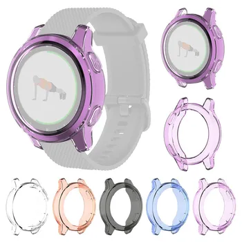 

Screen Protector Scratch-resistant Soft TPU Watch Case For Garmin Vivoactive 4S Full Cover Bumper Shell Accessories