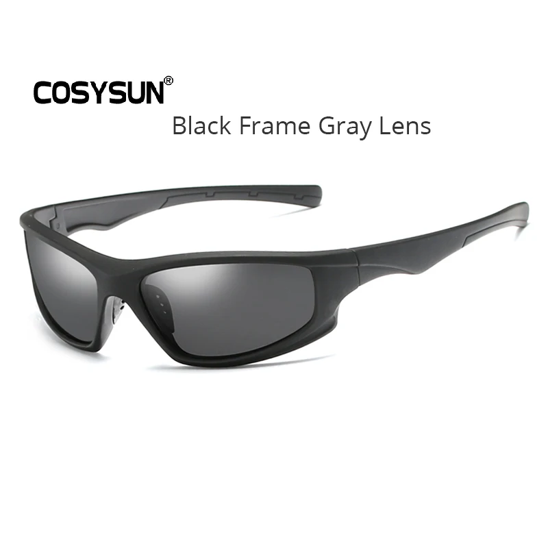 Брендовые поляризационные солнцезащитные очки для мужчин и женщин, для вождения, матовое покрытие, спортивные солнцезащитные очки, мужские очки, UV400, Gafas De Sol 45 - Цвет линз: Gray Lens