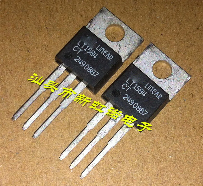 

5 шт./партия, новые оригинальные триоды для интегральной схемы LT1584CT