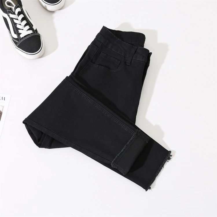 Autumn Winter plus size Ladies jeans women Harem Pants Female Simple casual High Waist Jeans Legging Fashion trousers loose