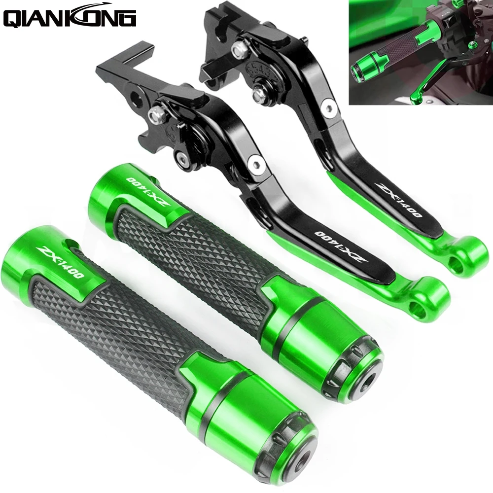 

For Kawasaki ZX1400 ZX-1400 2006-2016 2005 2004 2003 2002 Motorcycle Brake Handle Adjustable Brake Clutch Levers Handbar End