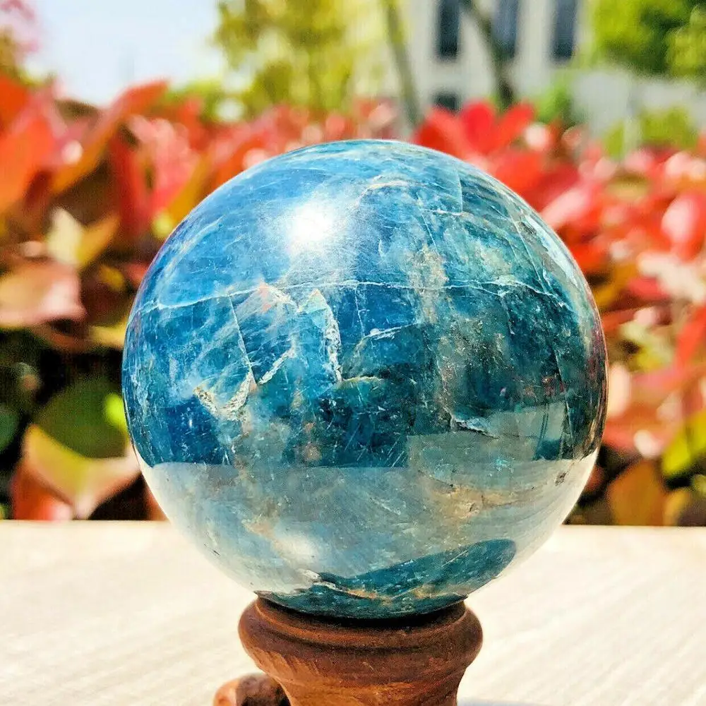 

Natural Septarian Dragon Crystal Gem Sphere Ball Healing