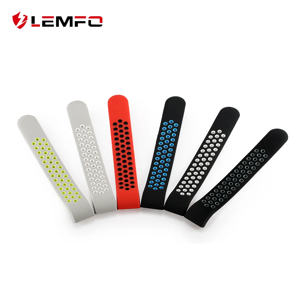 

LEMFO Smart Accessories For Fitbit Charge 2 Strap Silicone Two-tone Soft Anti-Lost Bracelet