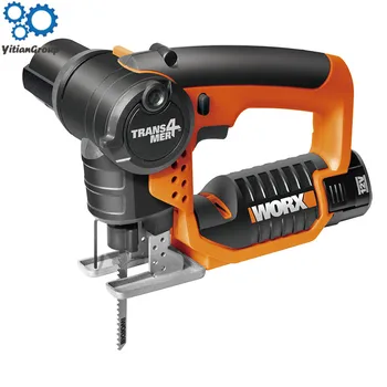 

New Multi-functional lithium electric woodworking saw WX540.8 curve saw reciprocating sawing woodworking power tools 12V 1pc