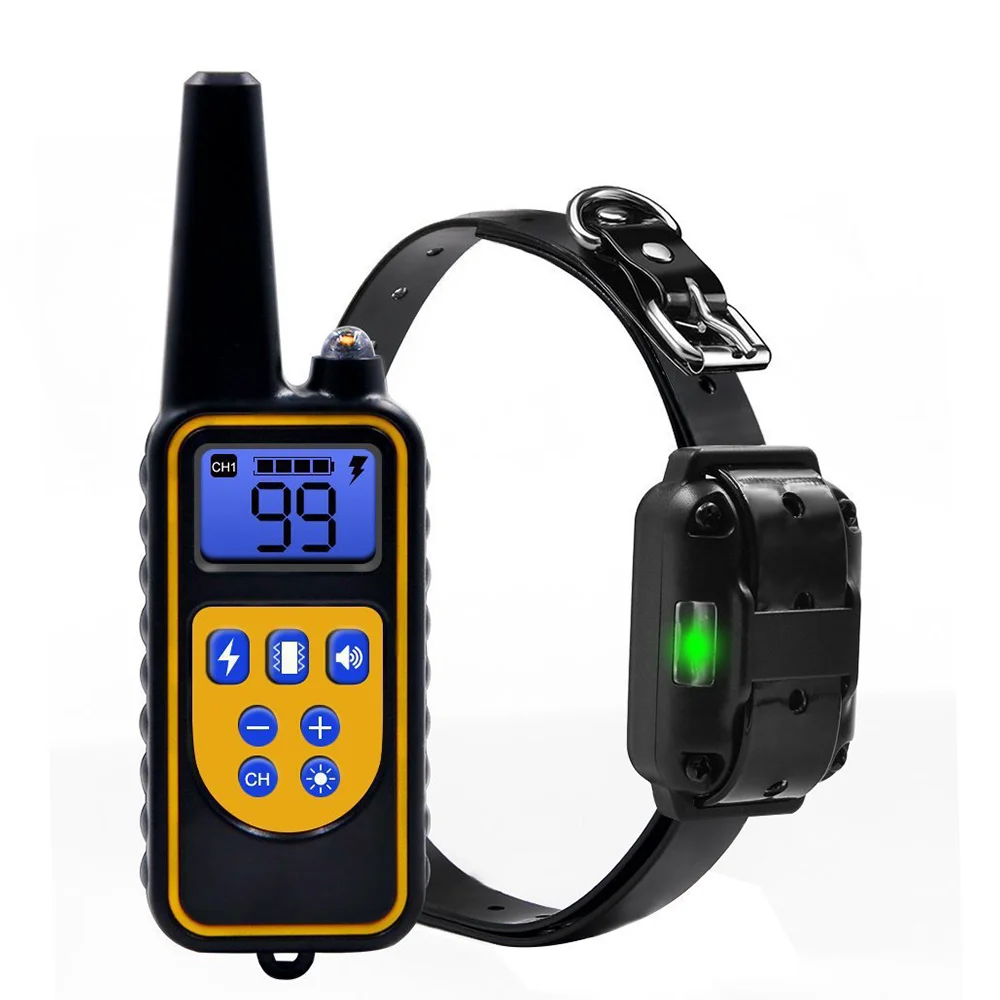 Collare per cani con shock elettrico collare per addestramento ...