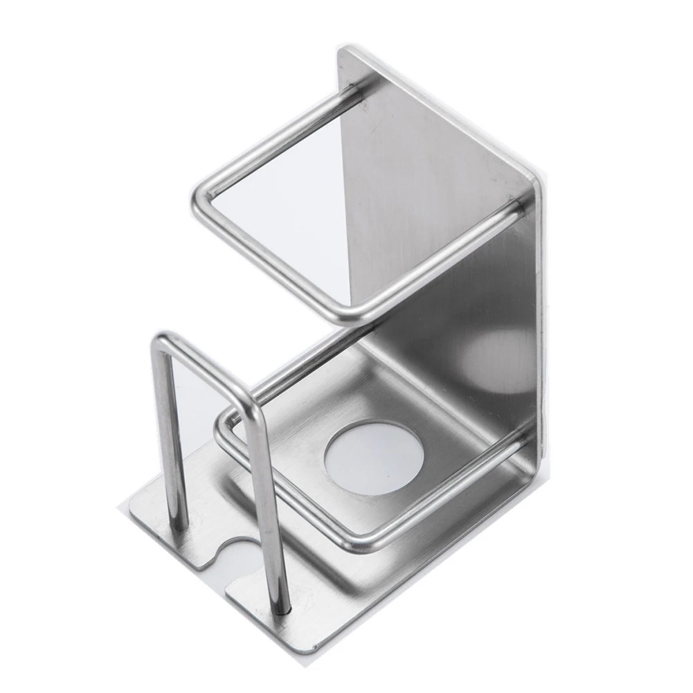 

Toothpaste Wall Mount Bathroom Stand Organizer Hanging Rack Stainless Steel Toothbrush
