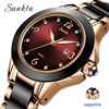 Montre Relogio LIGE Brand SUNKTA Fashion Watch Women Luxury Ceramic And Alloy Bracelet Analog Women Wrist watch Relogio Feminino 5