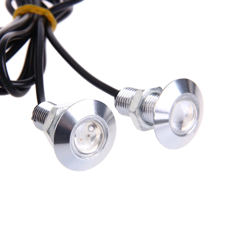 

1 Pair DC 12V 23mm Eagle Eye LED Daytime Running DRL Light Car Auto Lamp Red A6HE