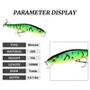 Floating Minnow Fishing Lure Wobbler Hard Artificial Bait 10.5cm 10g 3D Eyes Quality Trolling Carp Pike Pesca Fishing Tackle ► Photo 2/6