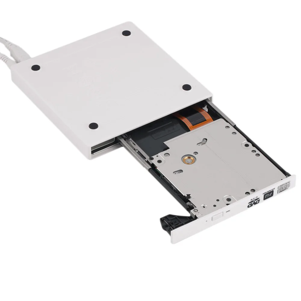 Черный USB 2,0 внешний CD+-RW DVD+-RW DVD-RAM горелка привод писатель для портативных ПК