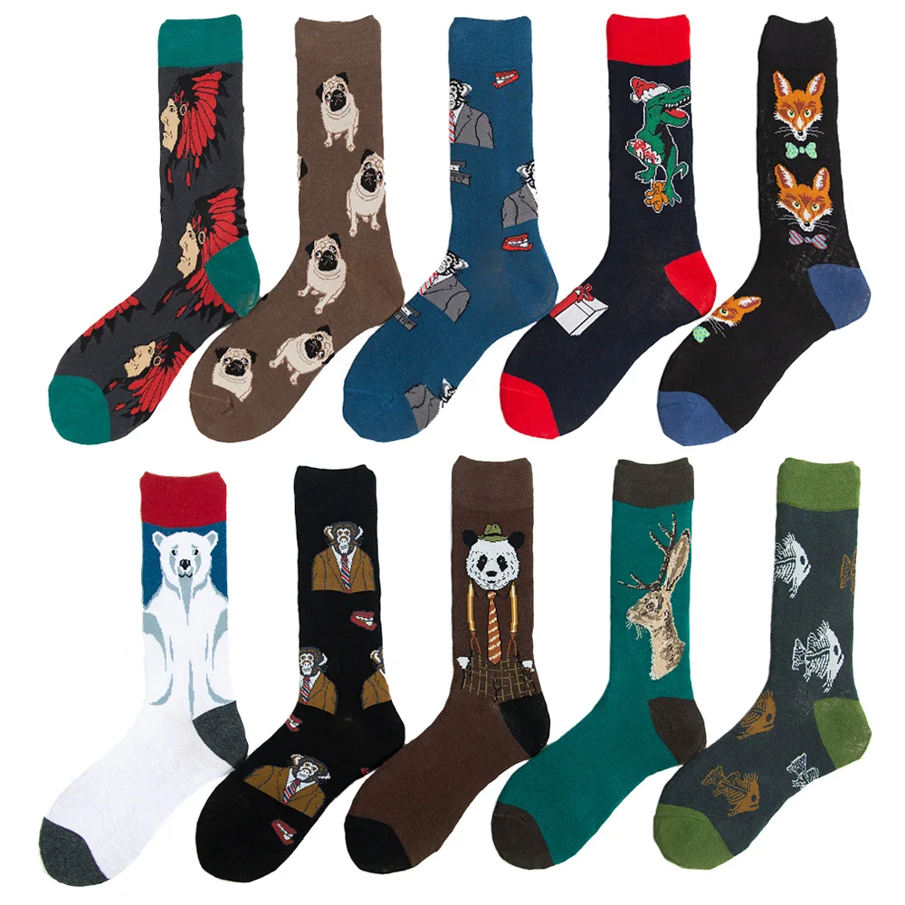 

New Trend Unisex Crew Designer Socks Men Streetwear Sports Skate 1 Pair