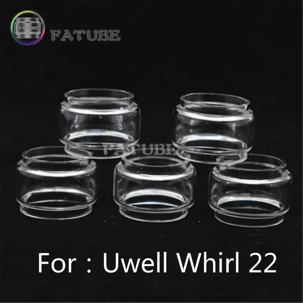 5 шт. FATUBE Пузырьковые стеклянные аксессуары для сигарет для Uwell Whirl 22