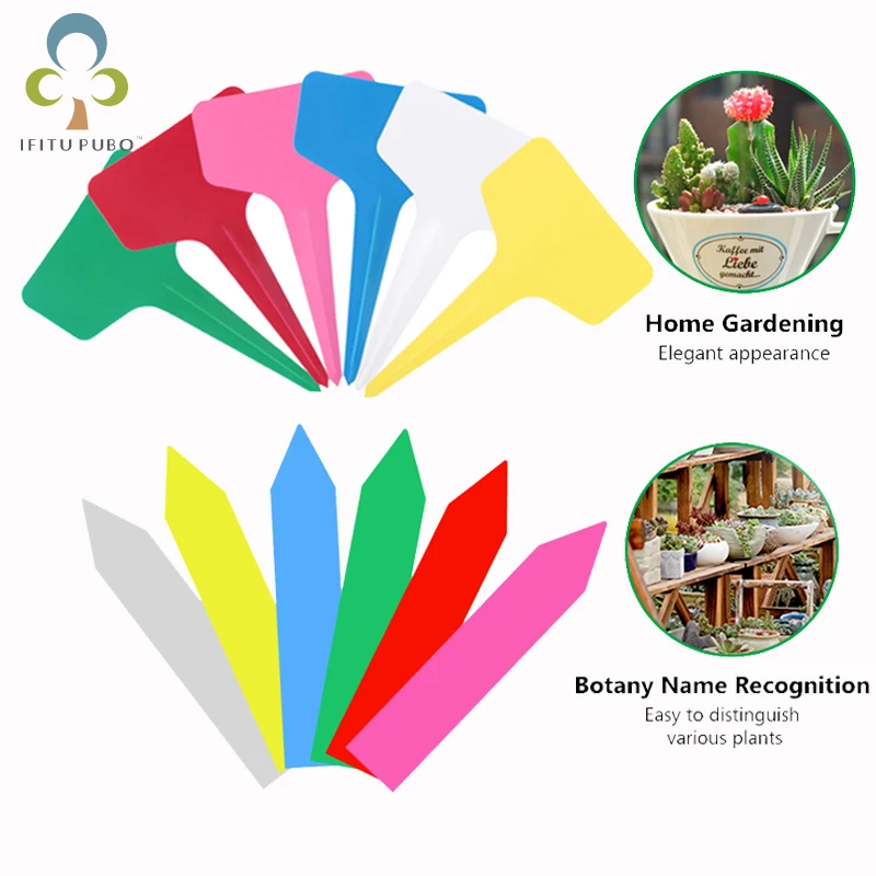 50Pcs/lot Gardening Potted Plant Label Gardening Labeling Label Green