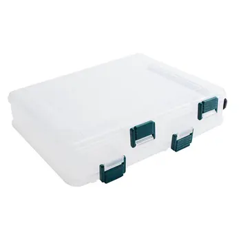 

Adjustable Plastic Fishing Lure Hook Tackle Storage Case Portable Tackle Multifunctional Organizer Fishing Boxes