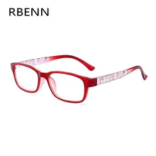 RBENN очки для чтения женские с мягкой сумкой мужские дальнозоркость для чтения очки с диоптрием+ 0,75 1,25 1,75 2,75 3,25 3,75 5,0 6,0
