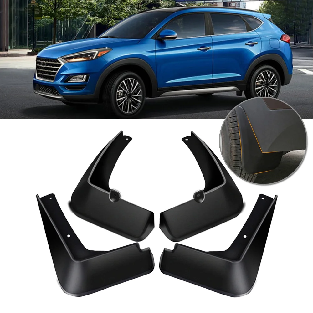 Автозапчасти 4 шт. Автомобильные Брызговики брызговики крылья 1 мешок винта крепления для hyundai Tucson- SUV