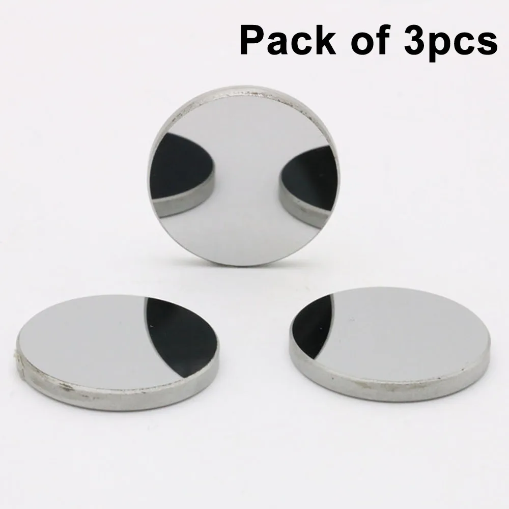 Pack of 3pcs Высокое качество Co2 Лазерное зеркало диам. 15 19,05 20 25 30 38,1 мм Mo отражающее зеркало для Co2 Лазерная гравировальная и режущая машина - Цвет: Pack of 3pcs