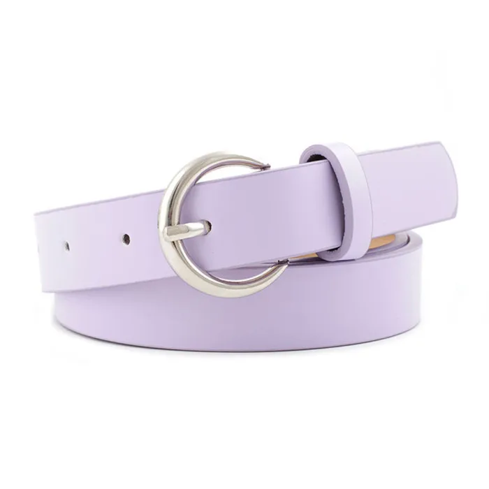 Новое Женское осеннее платье Ceinture Femme с круглым ремешком и пряжкой, джинсы из искусственной кожи, Модный женский пояс