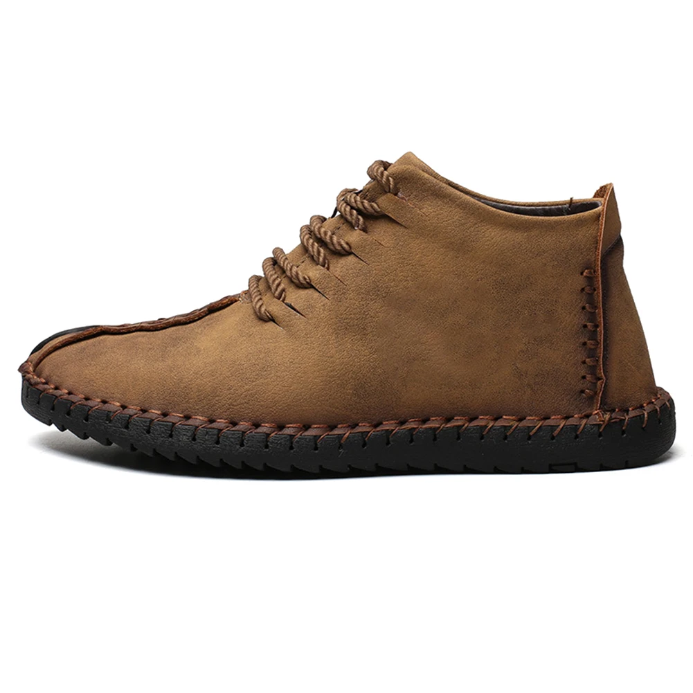 Khaki Лидер продаж; 1 пара; Мужская обувь; нескользящие кроссовки; дышащие повседневные теплые зимние уличные кроссовки; X85 - Цвет: Khaki