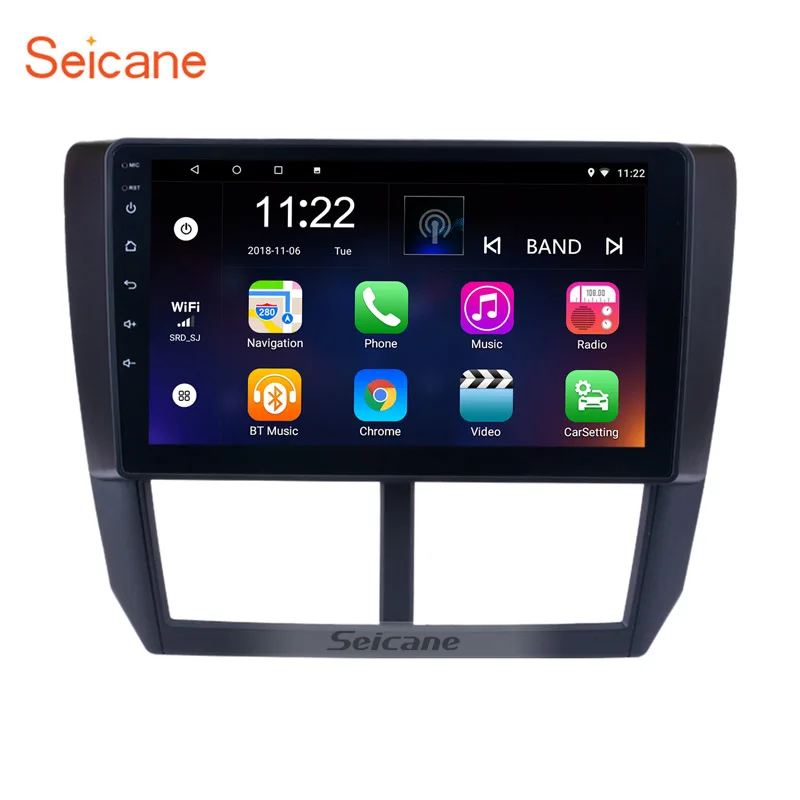 Seicane 9 дюймов Android 0 автомобиль радио головное устройство для 2008 2009 2010 2011 2012 Subaru