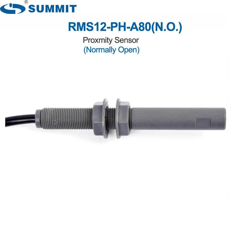 Elevator sensor NO  RMS12-PH-A80 floor leveling distance detection clinder normal open NC magnetic proxmity reed sensor