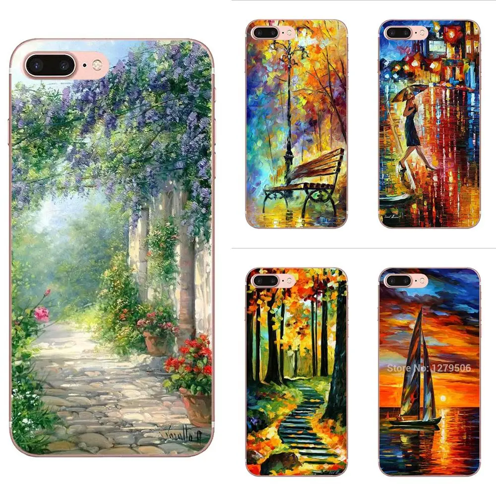 

Landscape Paintings Oil For Xiaomi Redmi Mi 4 7A 9T K20 CC9 CC9e Note 7 9 Y3 SE Pro Prime Go Play Pattern Hard Phone Case