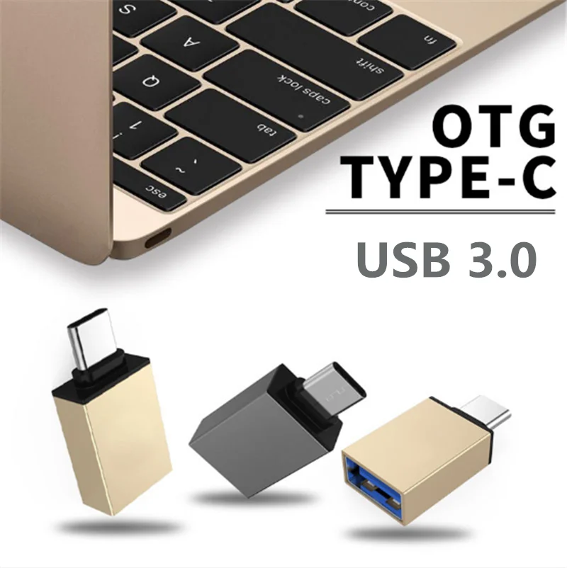 

10 pcs OTG cable Type-C Male to USB 3.0 Adapter Connector Converter for Computer/mobile phone/keyboard Huawei Xiaomi Samsung