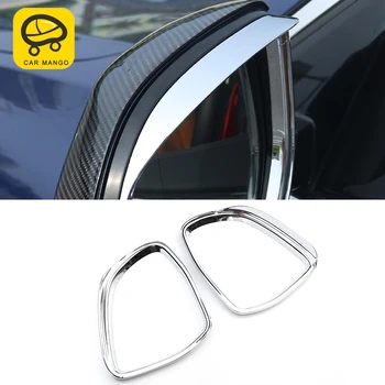 

CarManGo for BMW X5 G05 2019 Car Rearview Mirror Shield Shade Side Mirror Chrome Cover Trim Frame Sticker Exterior Accessories