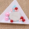 3/4/6/8mm colorful round No Hole ABS Imitation Pearl beads Loose Beads for necklace DIY earring jewelry making accessories ► Photo 3/6