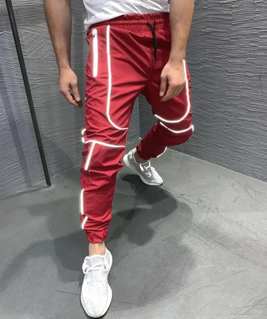 Reflective Stripe Joggers Sweatpants 3